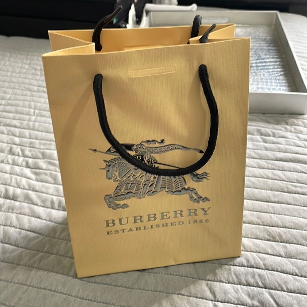 New Burberry Shopping Bags  